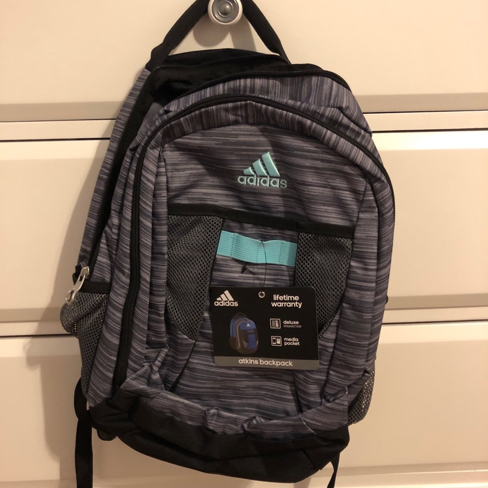 Adidas grey backpack